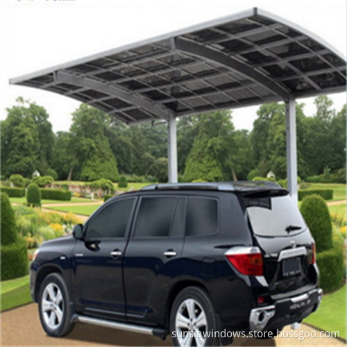 High Grade Easy DIY Elegant Aluminium Carport